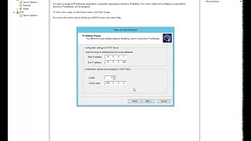 How To create DHCP Scope On Window Server 2012 R2