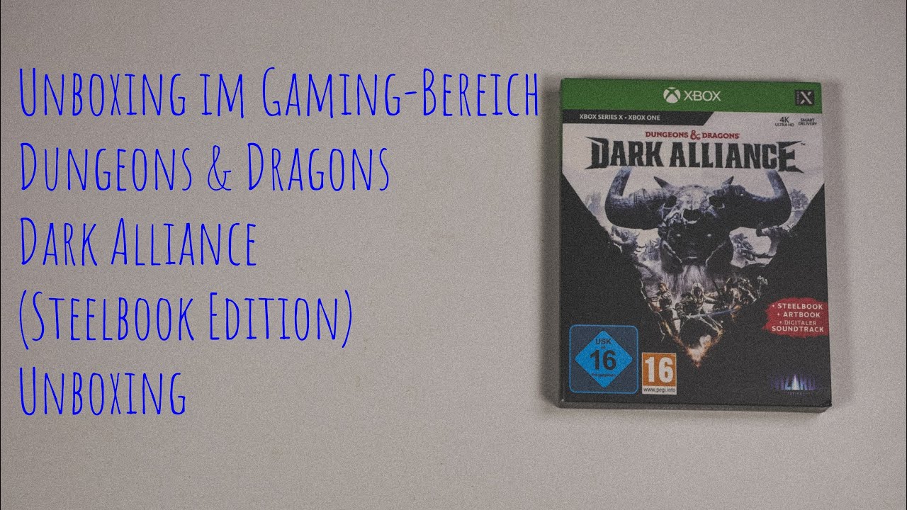 Dark Alliance Steelbook Edition sur PS5 à 15,27