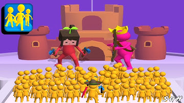 Join Clash 3D - All Levels Gameplay Walkthrough (iOS, Android) Part 62 | Level 589 - 595