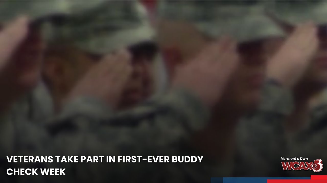 Veterans take part in first-ever Buddy Check Week - YouTube