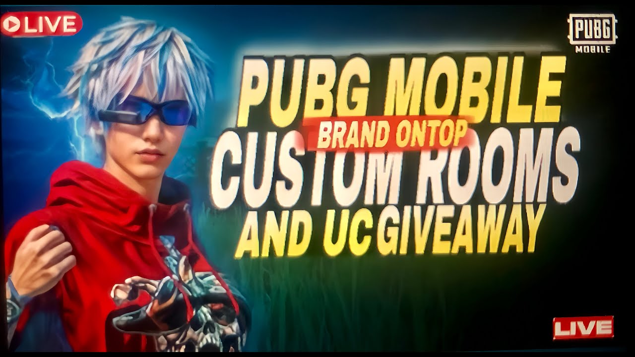 PUBG MOBILE TDM ROOMS PUBG MOBILE CUSTOM ROOM | BRAND ONTOP IS LIVE 👾🎮