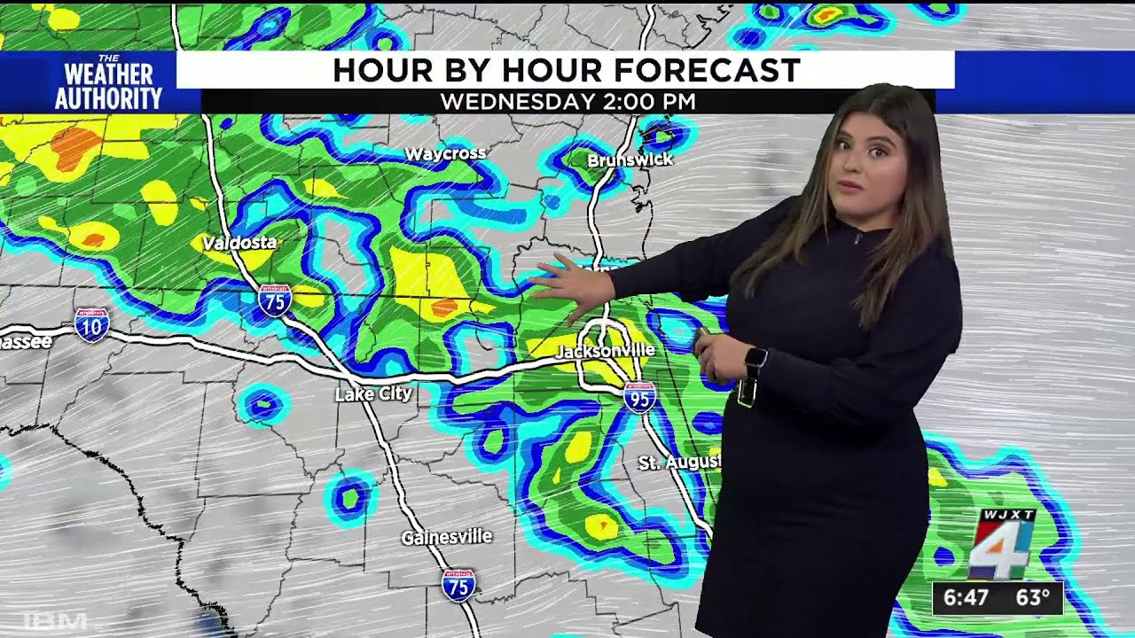 Rain chances increase tonight into the rest of the week - YouTube
