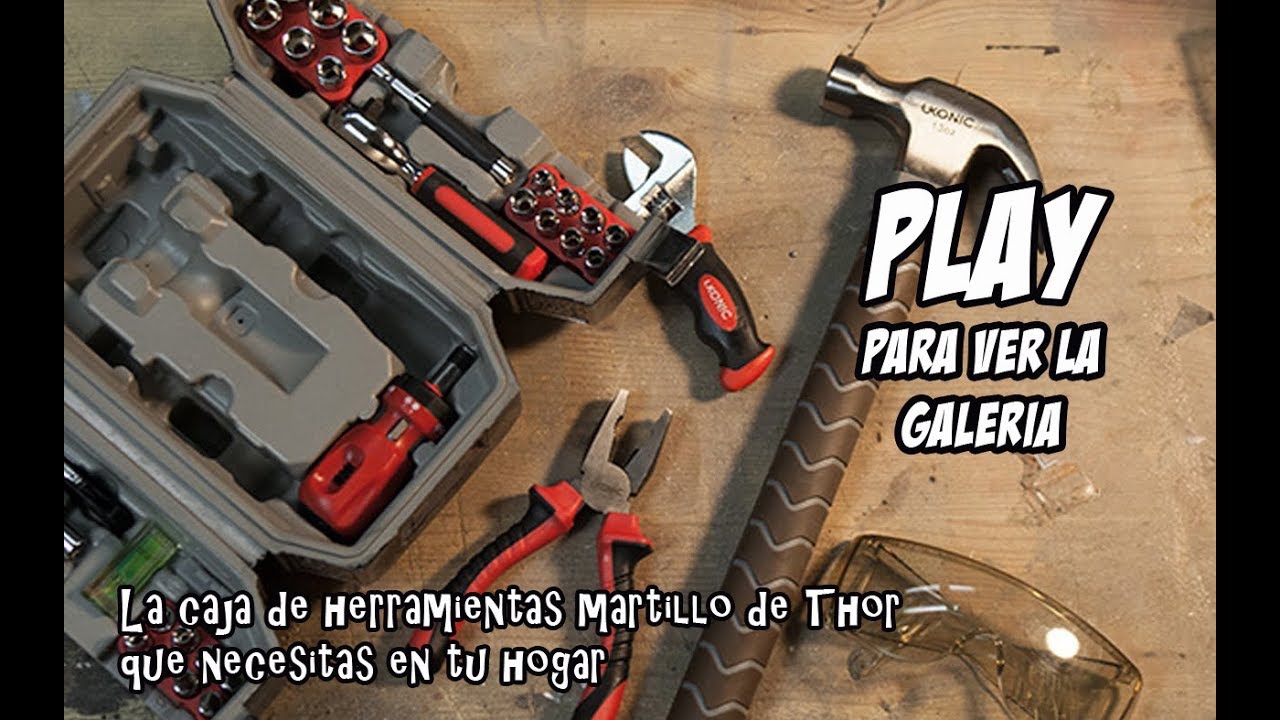 La caja de herramientas martillo de Thor que necesitas en tu hogar - YouTube