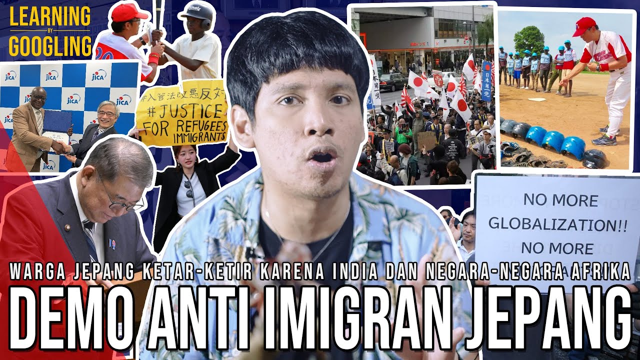 JEPANG DIBANJIRI ORANG INDIA! Warganya Panik! Kota-kotanya Dikasih Ke Afrika? | Learning By Googling