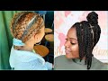 ♡Natural Braided Hairstyles♡ (PT.2) | No Weave or Added Hair |  NATURAL HAIRSTYLES COMPILATION