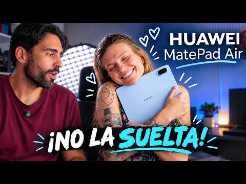 VIKY SE HA ENAMORADO DE ESTA TABLET 😂 | HUAWEI MatePad Air