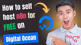How to Self Host n8n for FREE on Digital Ocean ($200 free credit) screenshot 5