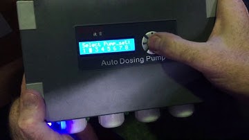 Setting up a Jebao dosing pump