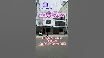 Giảm giá bán gấp mặt tiền Cửu Long Quận 10 ngang lớn 15m cực tốt. #shorts