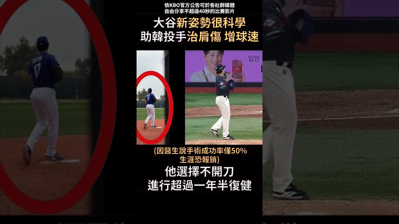韓職投手模仿大谷投球球速暴增