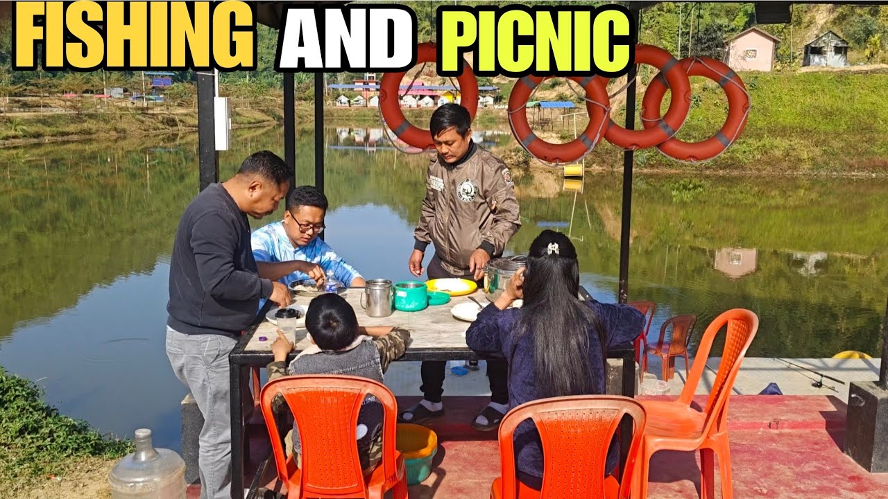 Simple Joys | Fishing & Picnic with Family by the Pond