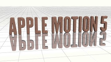 Motion 5 Extruded Text Example
