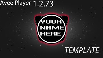 New Áudio Spectrum - Avee Player 1.2.73 TEMPLATE