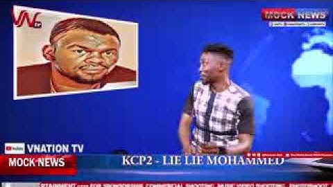 Kcp2 Lie lie Mohammed featured on mock news with parara