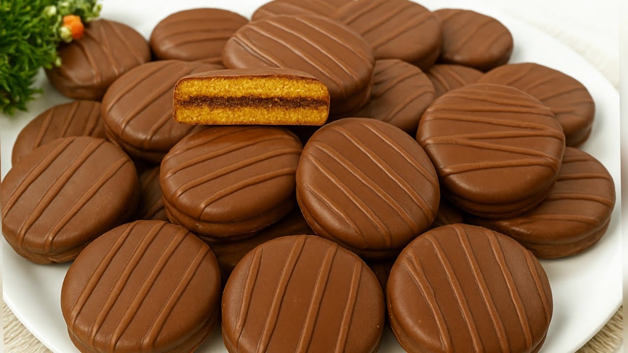 بسكوت البيمبو الاصلي بمكونات كلها في البيت❗️بدون سمنه ولا حليب 60حبه ببيضه واحده بس هتنبهري بالنتيجه