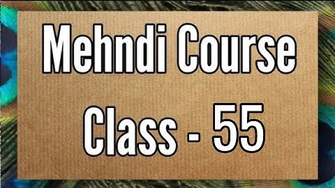 Mehndi Class-55/how to learn Mehndi for beginners/Bridal border design/bridal session/mehndi class