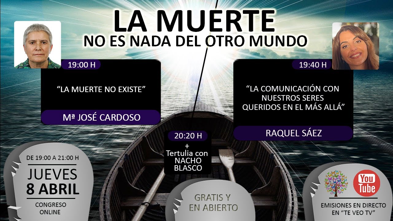 Mª JOSÉ CARDOSO / RAQUEL SÁEZ (La Muerte no es Nada del Otro Mundo)