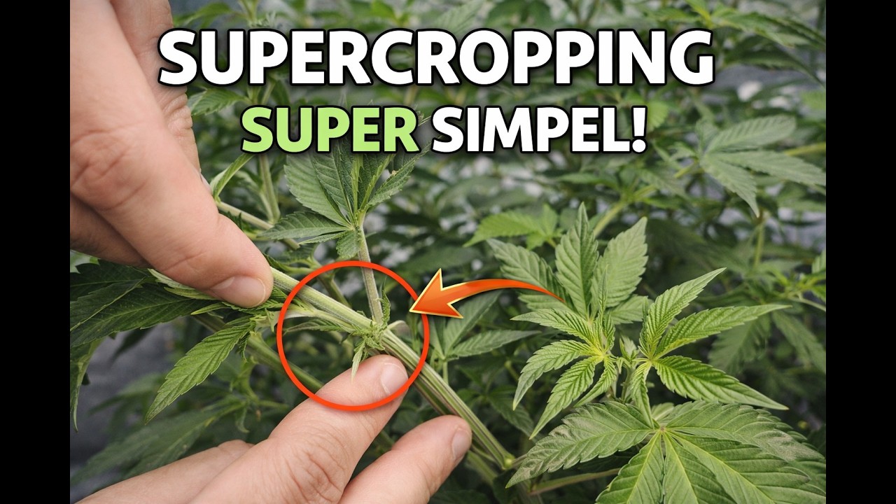 Supercropping – Die ultimative Technik SUPER SIMPEL erklär