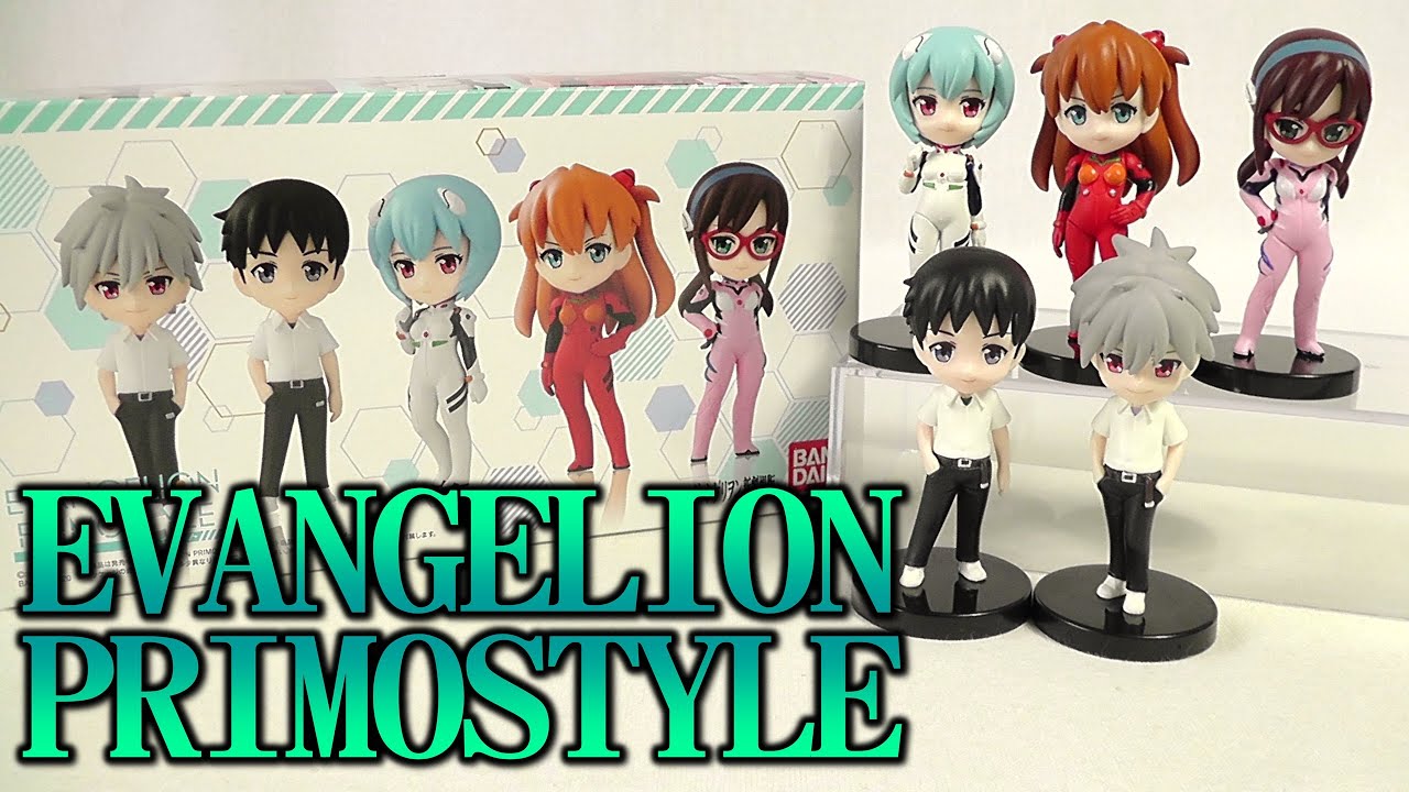 Evangelion Primostyle set of 5 figures