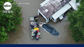 Tropical Storm Arthur remnants fuel flood emergencies in the South