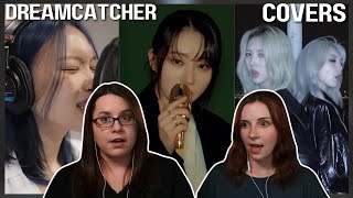 Dreamcatcher | Covers : BETELGEUSE + Standing Next to You + Love Me or Leave Me & More REACTION