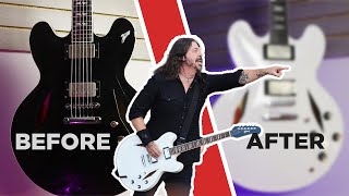 White DG335 - Dave Grohl Guitar Project