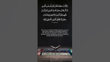 سورة الفيل للشيخ فارس عباد