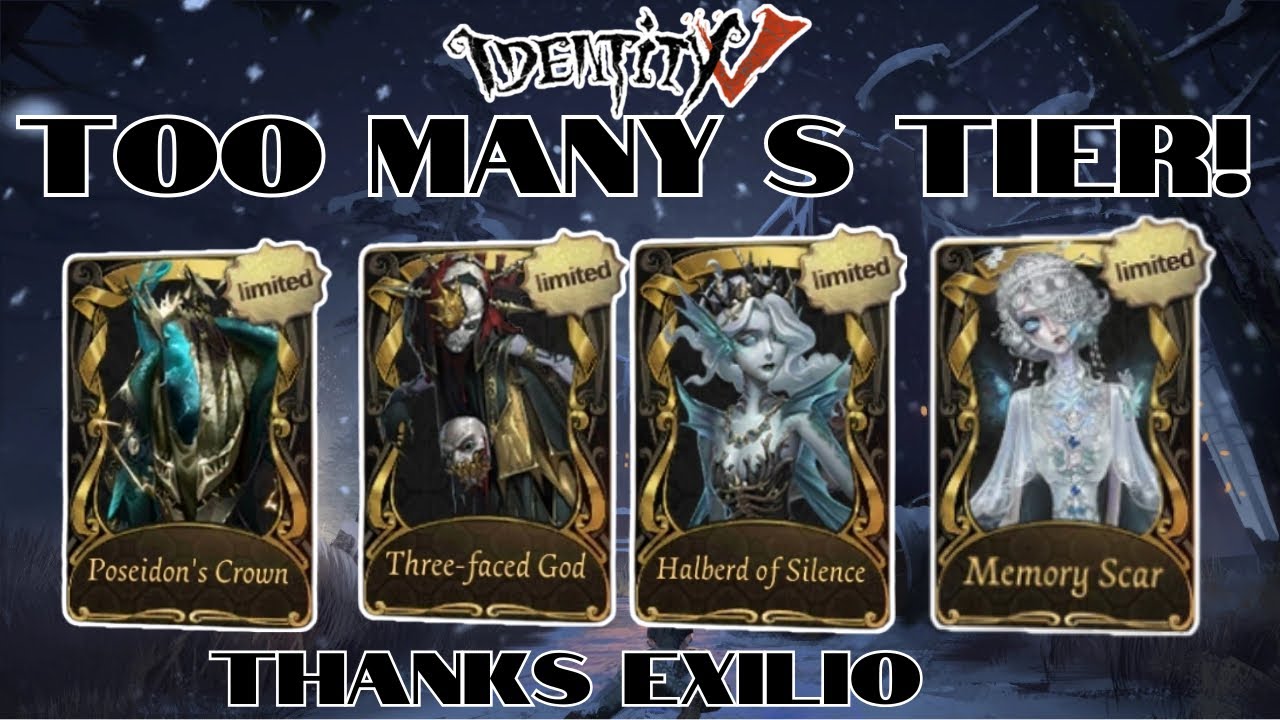 Too many s tiers! | identity v | duo hunters | @Exilio  THANKS!