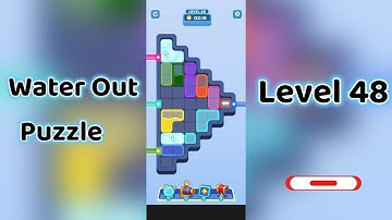 Water Out Puzzle Level 48 Walkthrough 💧 | Step-by-Step Guide | Mini Boss