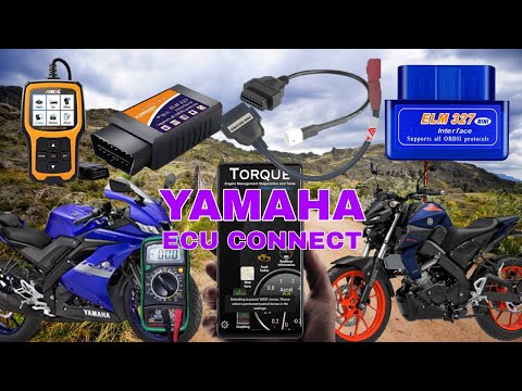 HOW TO YAMAHA BS6 BIKE ECU CONNECT  FULL JANKARI