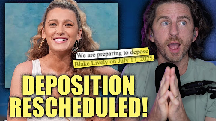 Blake Lively Deposition Date Announced As She Makes A New BOGUS Claim!