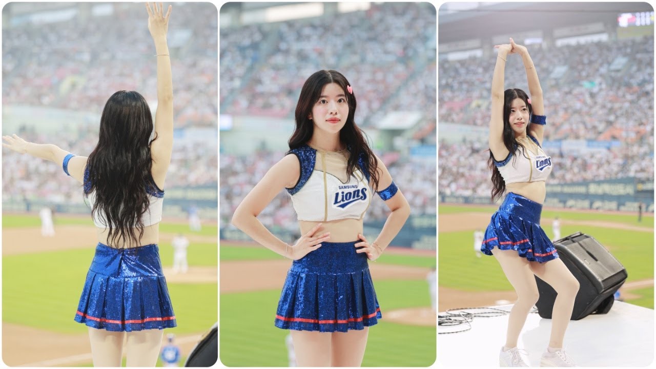 김하연 치어리더 직캠 4K - Smart 24.07.12. by 수현이