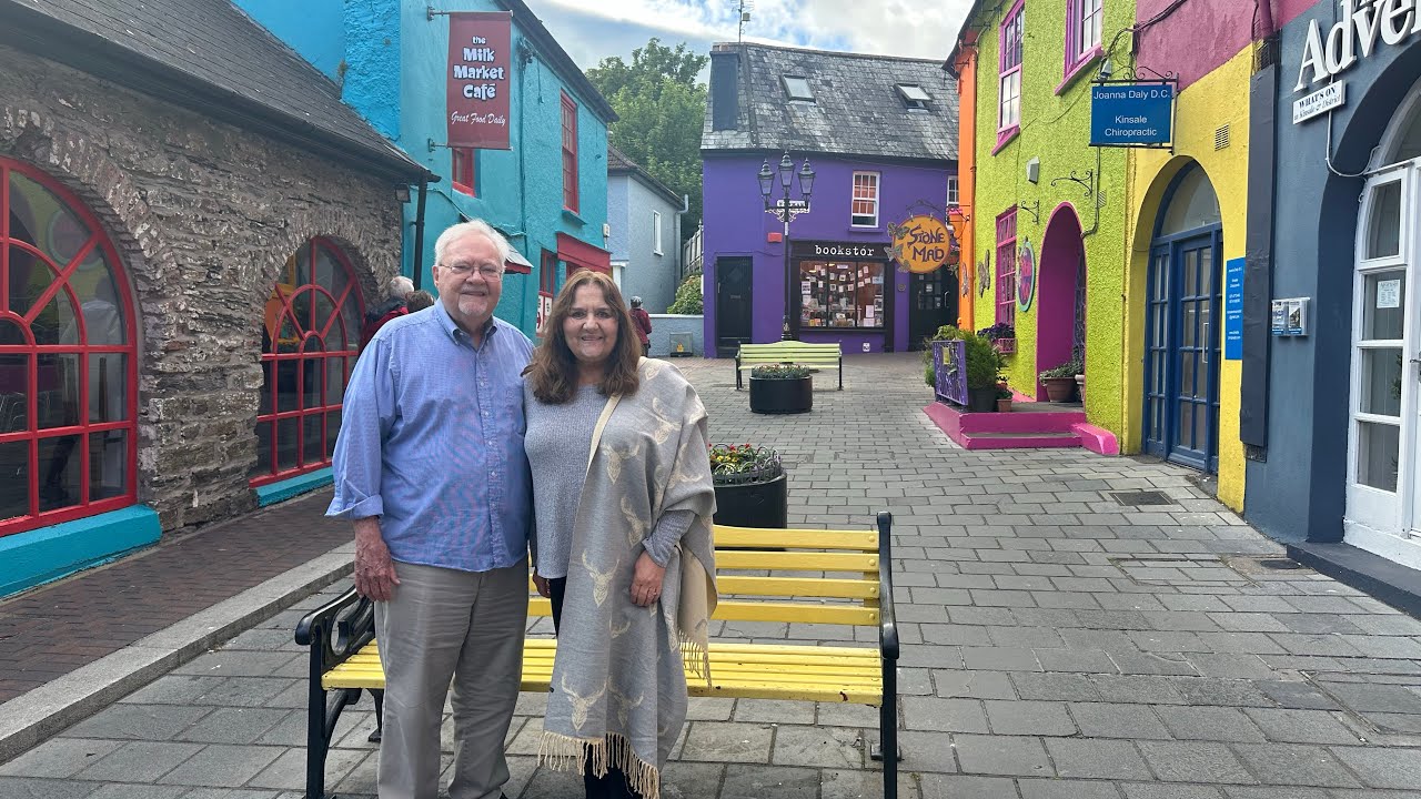 Our lovely B&B in Kinsale, Ireland. Comfy beds and French Press made our stay wonderful!