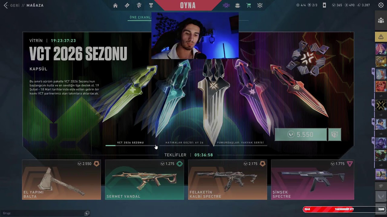 valorant yayınlarıma hoş geldiniz amacımız eğlence ve sohbet keyifli seyirler ...