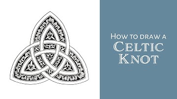 How to draw a Celtic Knot | The Triquetra