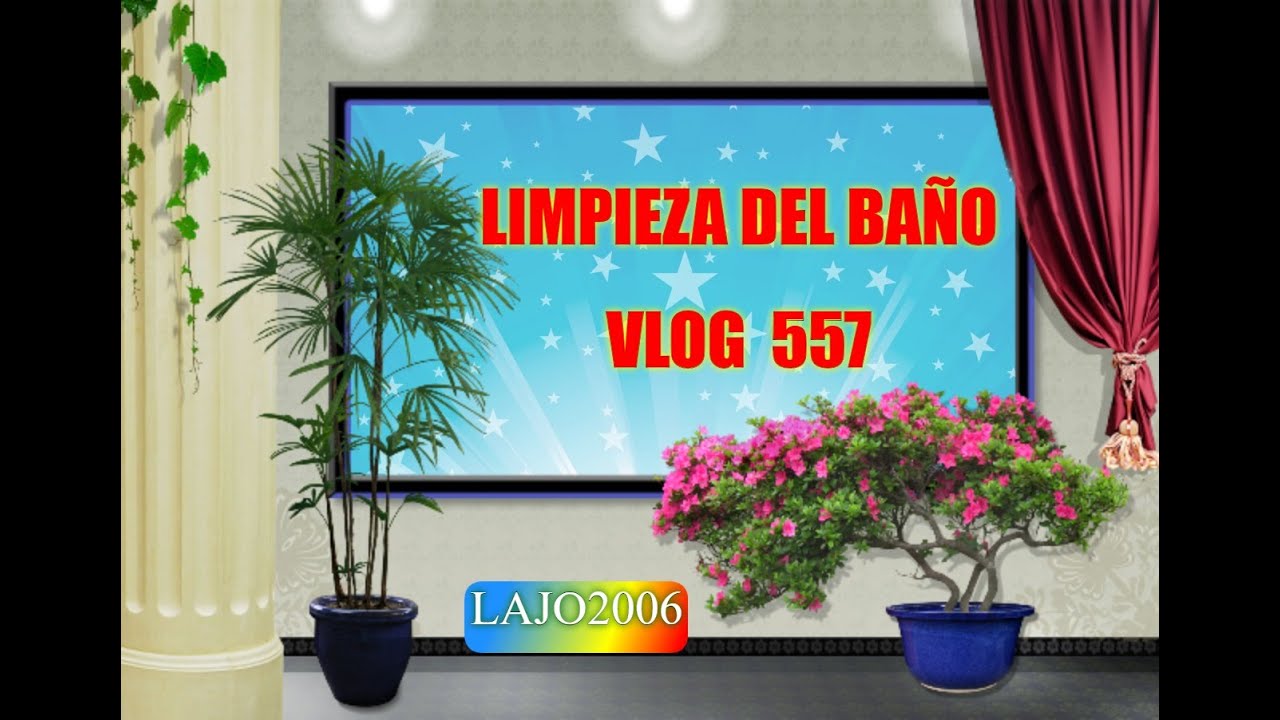 VLOG 557  -  VAMOS A LIMPIAR EL BAÑO  /  CUARENTENA 2020  /  LAJO2006