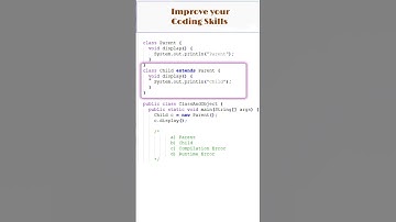 #373 Java Coding MCQ Questions for Interview | Answer in Comments! #shorts #java #coding