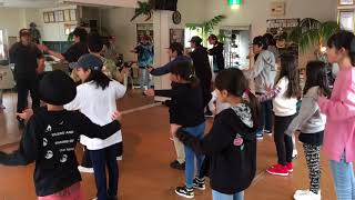 神奈川県平塚市ストリートダンス専門スタジオブラックンキッズダンス初級レッスン