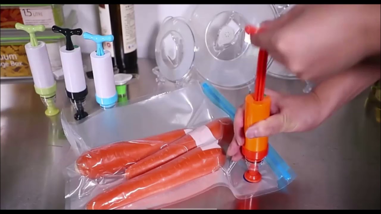 Вакуумный упаковщик , Вакууматор - YouTube