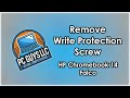 How to remove Write Protection Screw - HP Chromebook 14 Falco