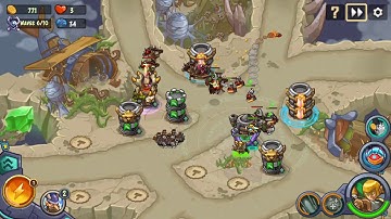 King of defense battle Frontier hell stage 34 ancient magic