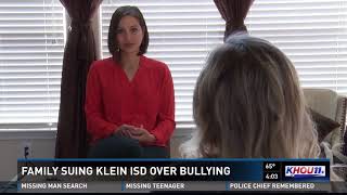 Spring family sues Klein ISD over bullying