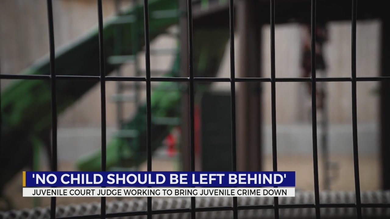 Juvenile Court Judge working to bring juvenile crime down - YouTube