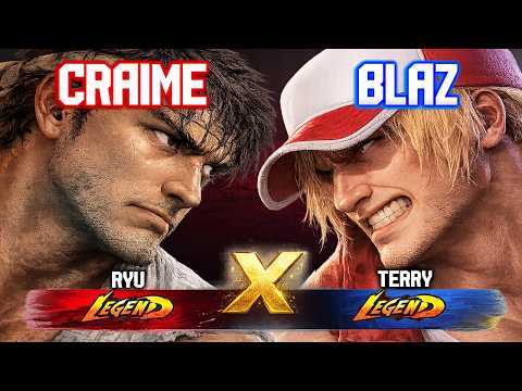 🔥 SF6 — Ryu (Craime vs BLAZ) Terry🔥Street Fighter 6