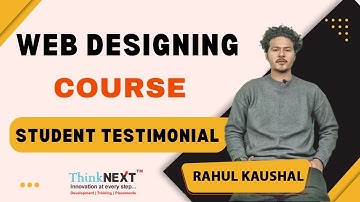 Web Designing Training in Chandigarh | Student Review | ThinkNEXT