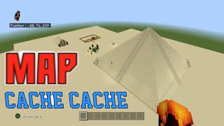 Minecraft: Présentation de ma Map Cache Cache Pyramide.