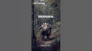 2. Ankylosaurus walking tank of the dinosaur era, fierce and strong! 🦖🔥