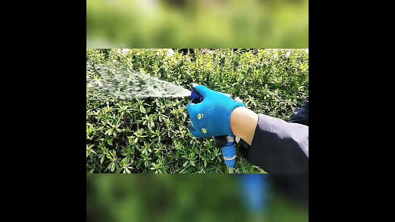 Explosion Thumb 10 Patterns Flow One Hand Car Wash Garden Sprayer Hose Nozzle