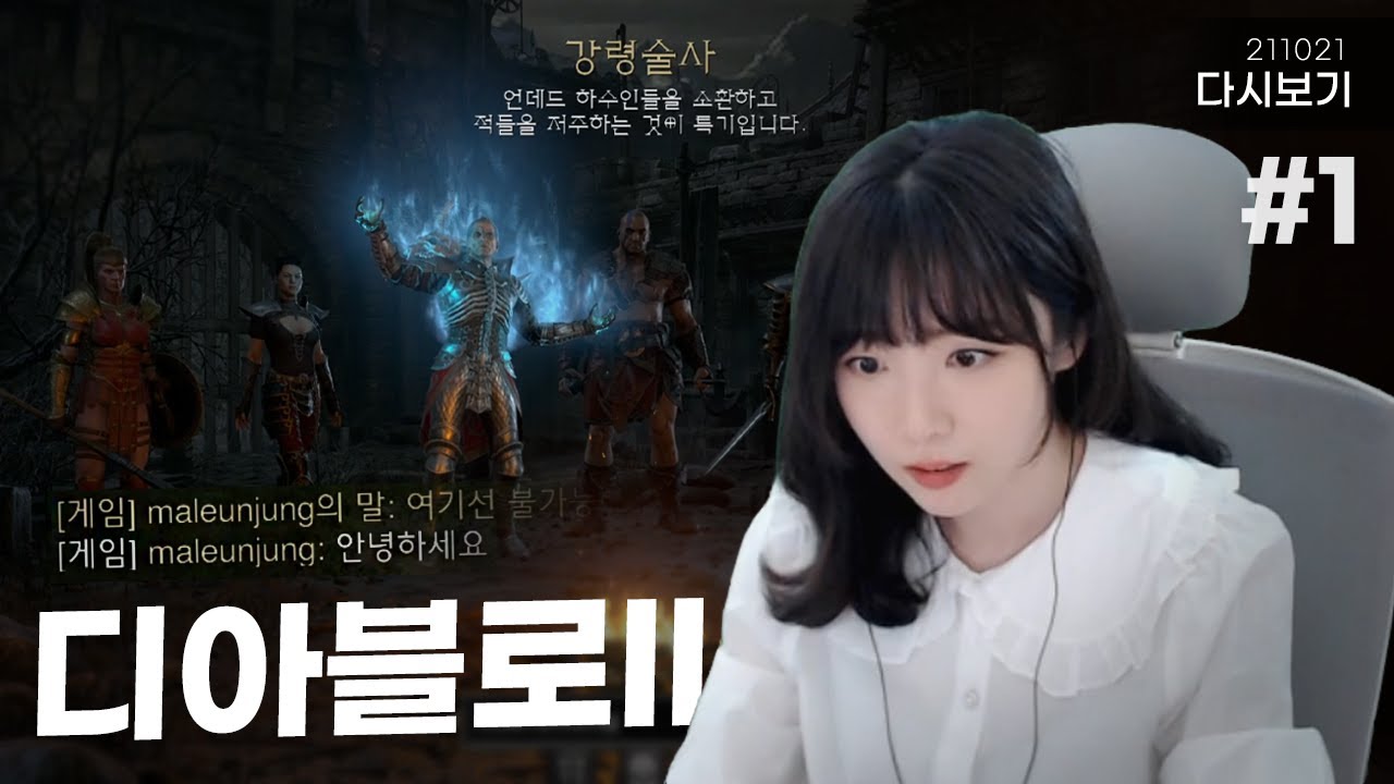 디아블로 처음 해봅니다 😈 디아블로2 레저렉션 : 초회차 #1