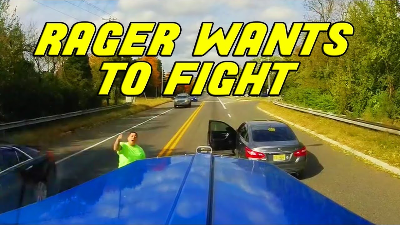 A Day in The Life of an American Truck Driver - Road Rage, Brake Check ...